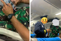 VIRAL ! Oknum Pria Berseragam TNI Diduga Foto Penumpang Wanita Kereta Api, Tindakannya Dikecam