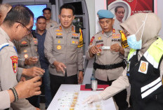 Anggota Propam Polres Banyuasin dan Jajaran Polsek Jalani Tes Urine Mendadak