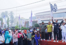 Antusias! Ribuan Warga Ramaikan Jalan Sehat HUT ke-22 OKU Selatan
