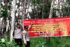 Polres OKU Gencarkan Imbauan Cegah Karhutla
