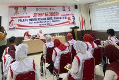 Tingkatkan Kualitas, Gelar Latihan Gabungan PMR Tingkat Wira