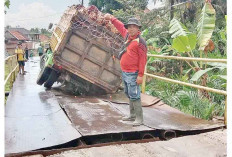 Jembatan Jebol, Uji Coba Kapal Tongkang Batu Bara