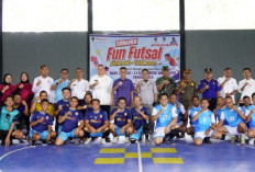 29 Tim Berebut Juara di Turnamen Fun Futsal OPD