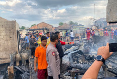 18 Rumah di Gandus Palembang Ludes Terbakar