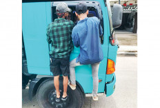 Sopir Truk Lampung Ancam Operasi Sarung Hitam di Palembang