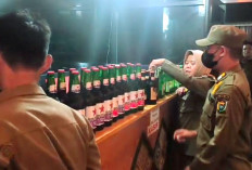 Amankan Puluhan Miras saat Razia