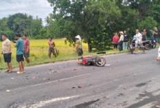 Hendak Jemput Istri Tewas tertabrak Tronton Muatan Semen