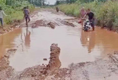 Jalan Rusak Parah Bikin Susah Warga