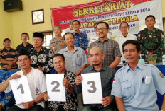 Tiga Calon Resmi Bertarung di Pilkades PAW Tanjung Kemala