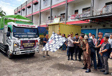 Distribusi Logistik Dijaga Ketat Polisi Bersenjata Lengkap