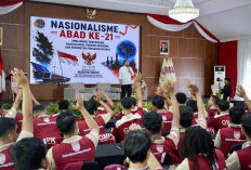 Jadi Pembicara di Diklat Pratama DPP GMPK, Menteri Nusron: Nasionalisme Menjadikan Bangsa yang Kuat