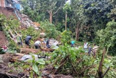 2 Rumah Diterjang Longsor, BPBD OKU Keluarkan Imbauan