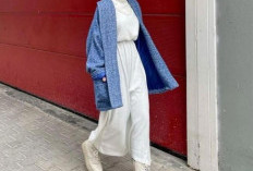 15 Warna Jilbab yang Cocok untuk Baju Biru Denim, Bikin Penampilan Stylish!