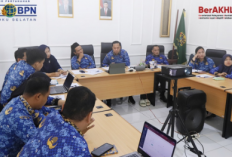 Kantor Pertanahan OKU Selatan Ikuti Rakerda BPN Sumsel