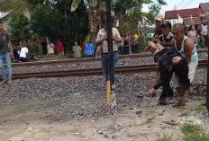 Siswi SMP di Prabumulih Tewas Diduga Ditabrak Kereta Api 