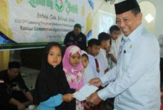 Bagikan 200 Paket Bantuan pada Peringatan Hari Raya Anak Yatim