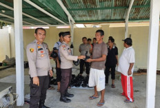 Polsek Muaradua Salurkan Ratusan Kantong Daging ke Warga
