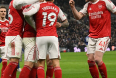 Tekuk Everton, Arsenal Rayakan Natal di Puncak Klasemen Liga Inggris 