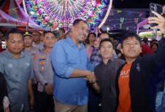Pasar Malam di Terminal Muaradua Jadi Magnet Warga OKU Selatan