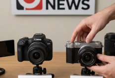 Kamera Mirrorless Terbaik 2026 buat Creator TikTok dan YouTube Saya Coba Langsung, Ini Hasilnya