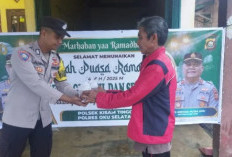 Datangi Rumah hingga Tempat Ibadah, Bagikan Takjil 