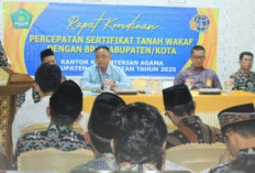 Minta KUA Percepat Proses Pengelolaan Tanah Wakaf