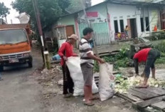 Pasca Libur Akhir Tahun, Petugas Sisir Tumpukan Sampah di Danau Ranau