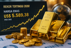 Harga Emas Tembus Rp93 Juta per Ons, Dunia Investasi Heboh!  Masih Untung Dibeli atau Saatnya Dijual?