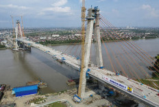 Progres Jembatan Musi V Tembus 82 Persen, Tol Palembang-Jambi Segera Terhubung