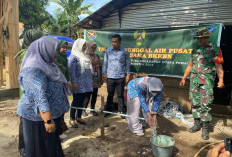 Dinas PPPAPPKB Berikan Sumber Air Bersih ke Warga