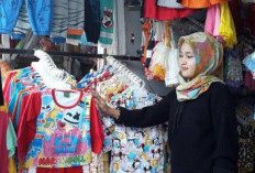 Jelang Lebaran, Pedagang Pakaian Keluhkan Penjualan Sepi