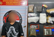 Terduga Kurir Narkoba Asal Lampung Dibekuk di Baturaja