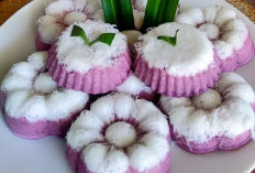 Resep Putu Ayu Ubi Ungu Kukus, Lembut dan Lezat