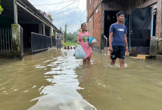 Akses Jalan Utama di Palembang Langganan Banjir