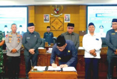 DPRD OKU Paripurna Bahas LKPJ 2025 dan Propemperda 2026 