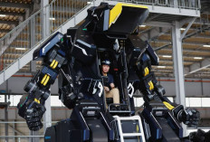 Robot Gundam Nyata Buatan Jepang: Tsubame Industries Perkenalkan ARCHAX, Robot Setinggi 4,5 Meter