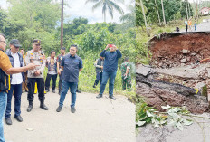 Jalan Lintas Pagaralam-Pendopo Lintang Terputus