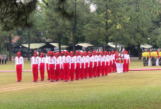 76 Paskibraka Tingkat Pusat dari 38 provinsi Latihan Gabungan 