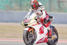 Kondisi Cuaca Berubah-ubah, Mario Suryo Aji Gagal Finis di Moto2 Jepang