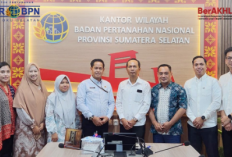 Kantor Pertanahan OKU Selatan Audiensi Strategis ke Kanwil BPN Sumsel