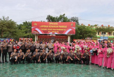 88 Personel Polres OKU Resmi Naik Pangkat
