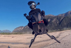 Volonaut Airbike, Motor Terbang Jet Ciptaan Tomasz Patan, Terinspirasi dari Star Wars