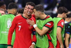 Gagal Eksekusi Penalti, Ronaldo Menangis