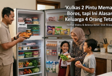 Kulkas 2 Pintu Memang Lebih Boros, tapi Ini Alasan Kenapa Keluarga 4 Orang Tetap Butuh