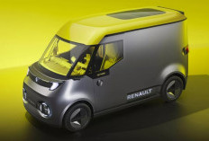 Renault Estafette Concept, Van Listrik Berukuran Kecil dengan Ruang yang Luas