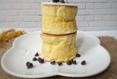 Resep Souffle Pancake Jepang Super Fluffy, Cuma Pakai Teflon!