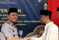 Hari Raya Idul Fitri, 308 Narapidana di Lapas Kelas IIB Muaradua Diberikan Remisi