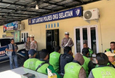 Satlantas OKU Selatan Edukasi Tukang Ojek, Dorong Budaya Tertib Berlalu Lintas 