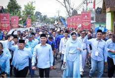 Pasangan Heri-Wahab Resmi Mendaftar ke KPU untuk Maju Pilkada OKU Selatan