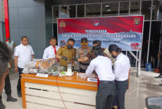 175 Gram Sabu dan 8,7 Kilogram Ganja Dimusnahkan